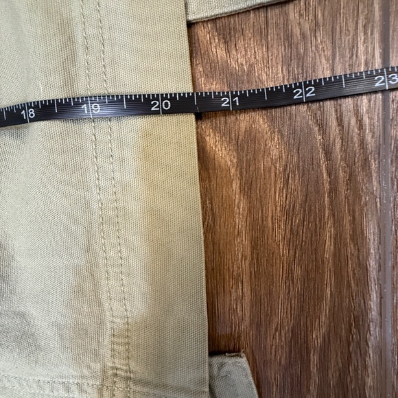 Gap Women's Paperbag Waist Tie Waist Skirt Size 6 Green Tencel Straight Skirt - Picture 11 of 11